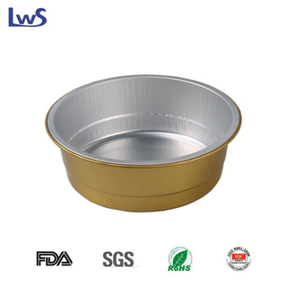 LWS-RC180 Round coated aluminum foil container
