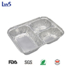 3 Compartments, Silver Aluminum Foil Containers, For Storing, Baking, And Meal Prep - Restaurantware LWS-3C220