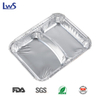 Double Compartment, Food Foil Pan LWS-2C230