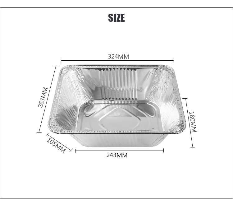 aluminum half size pan 05