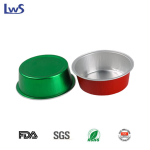 LWS-RC95 Color smoothwall aluminum foil container