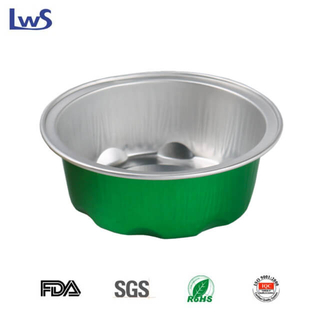 LWS-RC70 Color coated aluminum foil baking cups